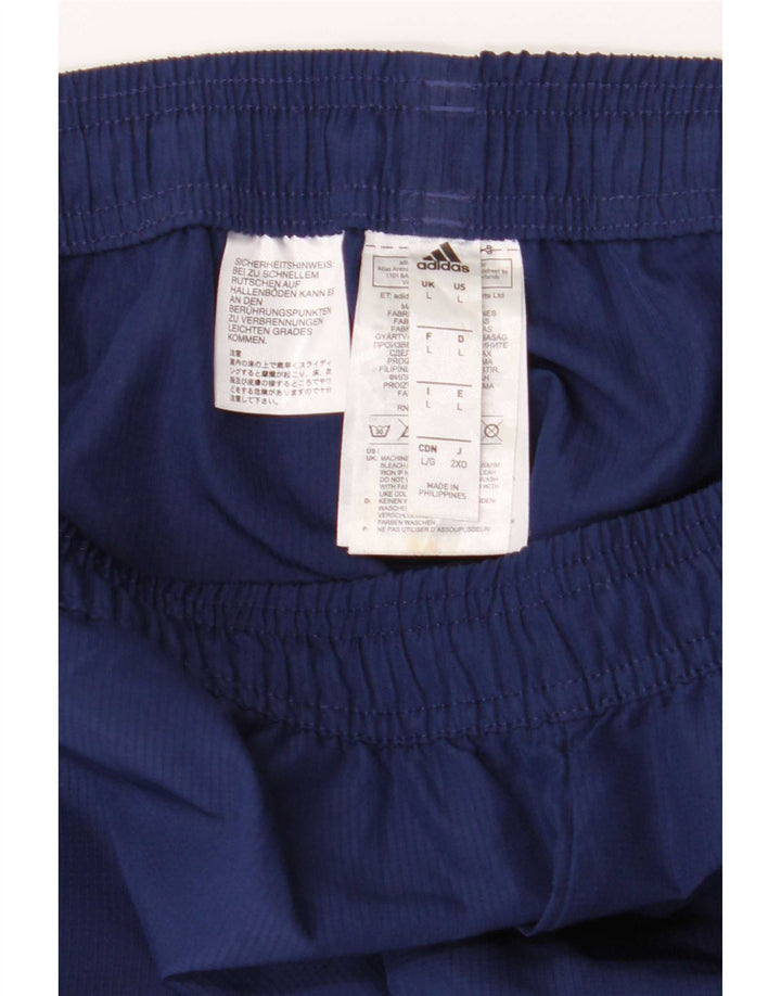 Adidas Herre Climalite træningsdragt Bukser Large Navy Blue Polyester