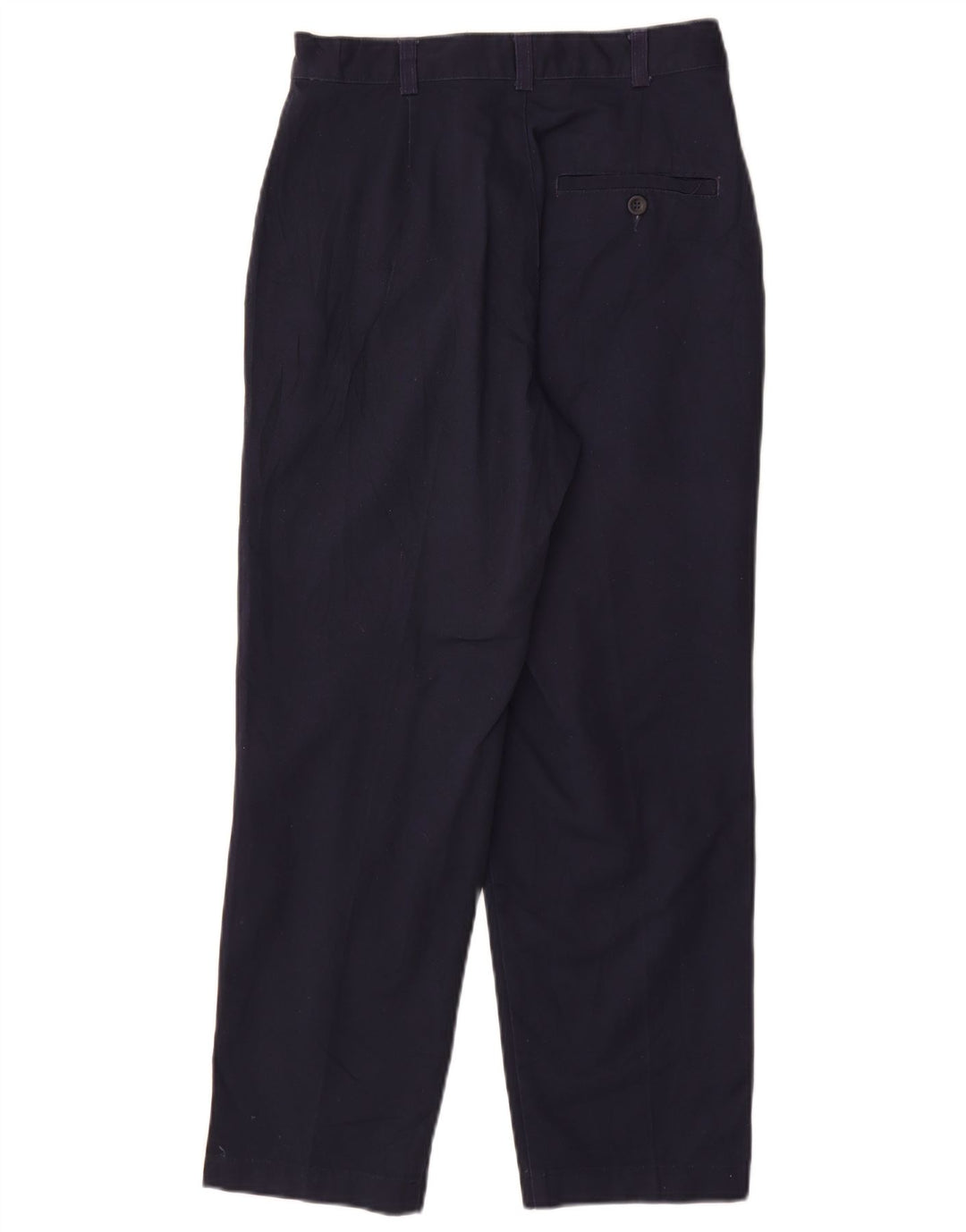 DOCKERS Højtaljede Chinobukser til kvinder US 4 Small W26 L26 Navy Blue