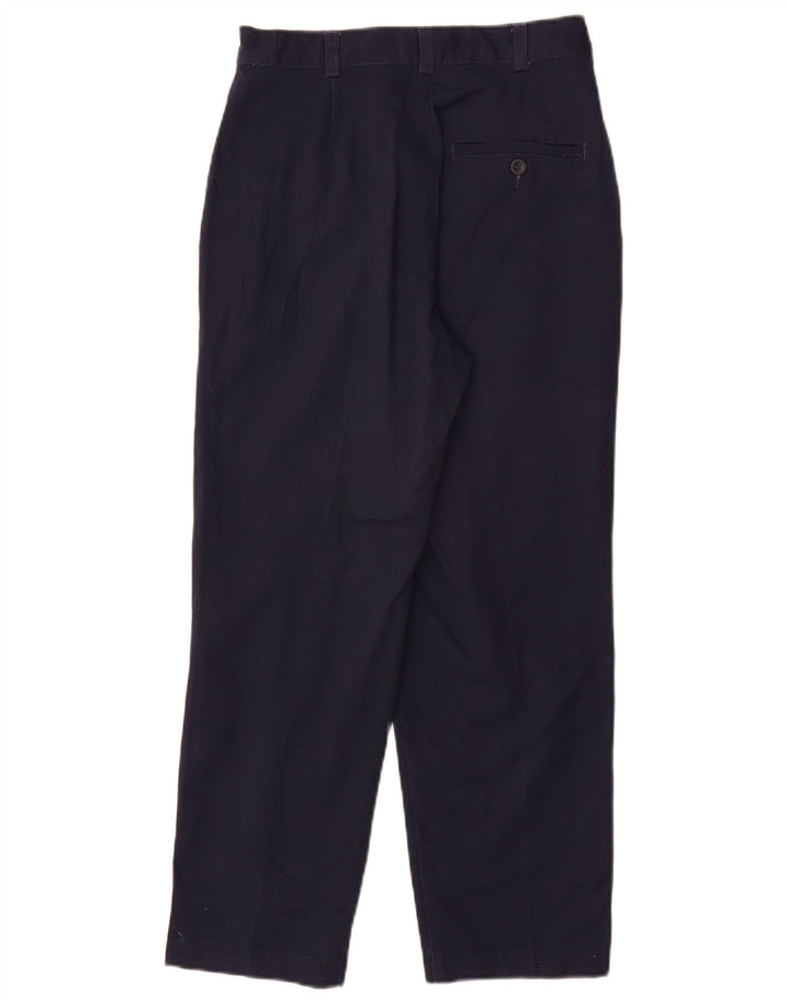 DOCKERS Højtaljede Chinobukser til kvinder US 4 Small W26 L26 Navy Blue