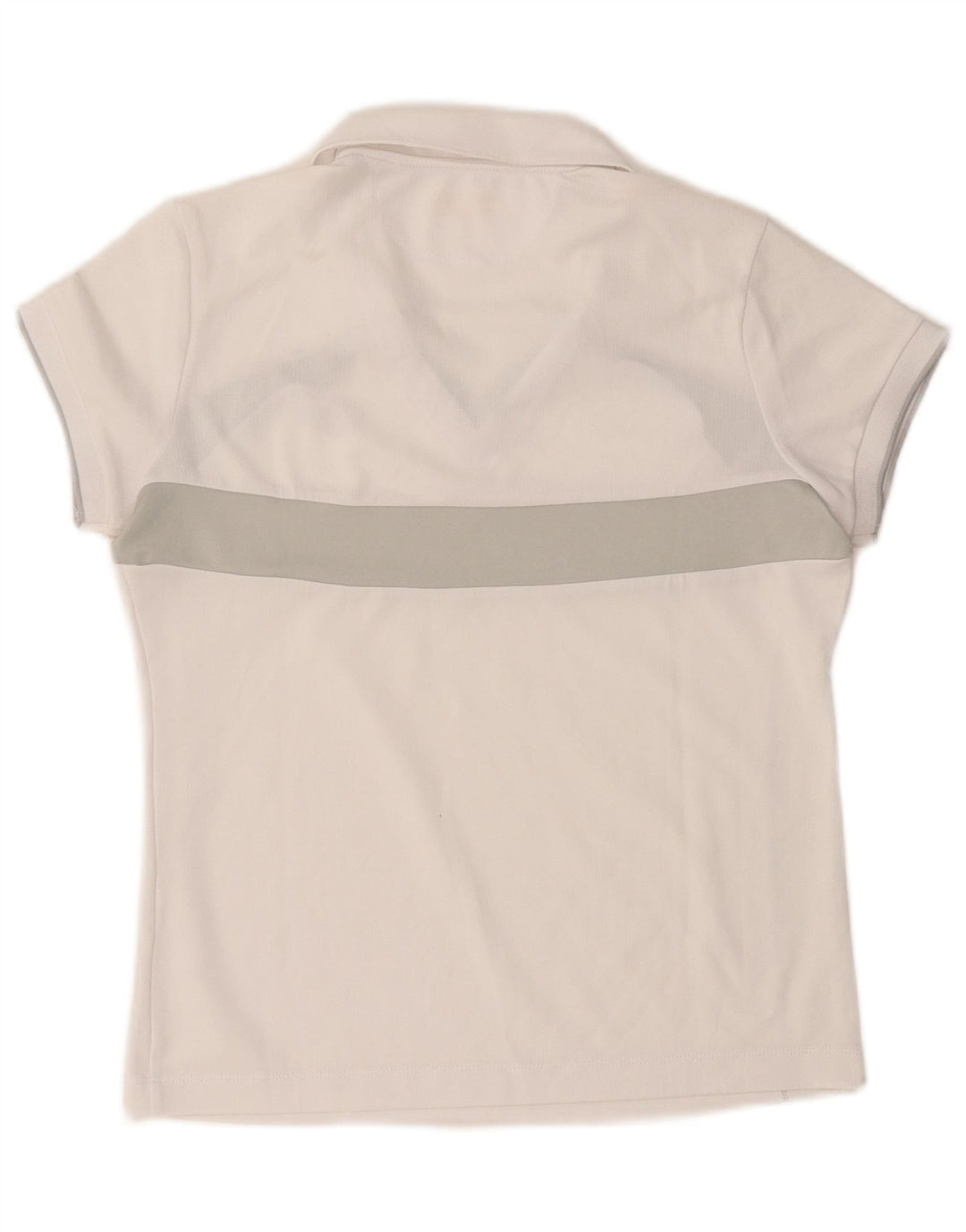 Lotto Dame Polo Shirt UK 12 Medium White Colourblock