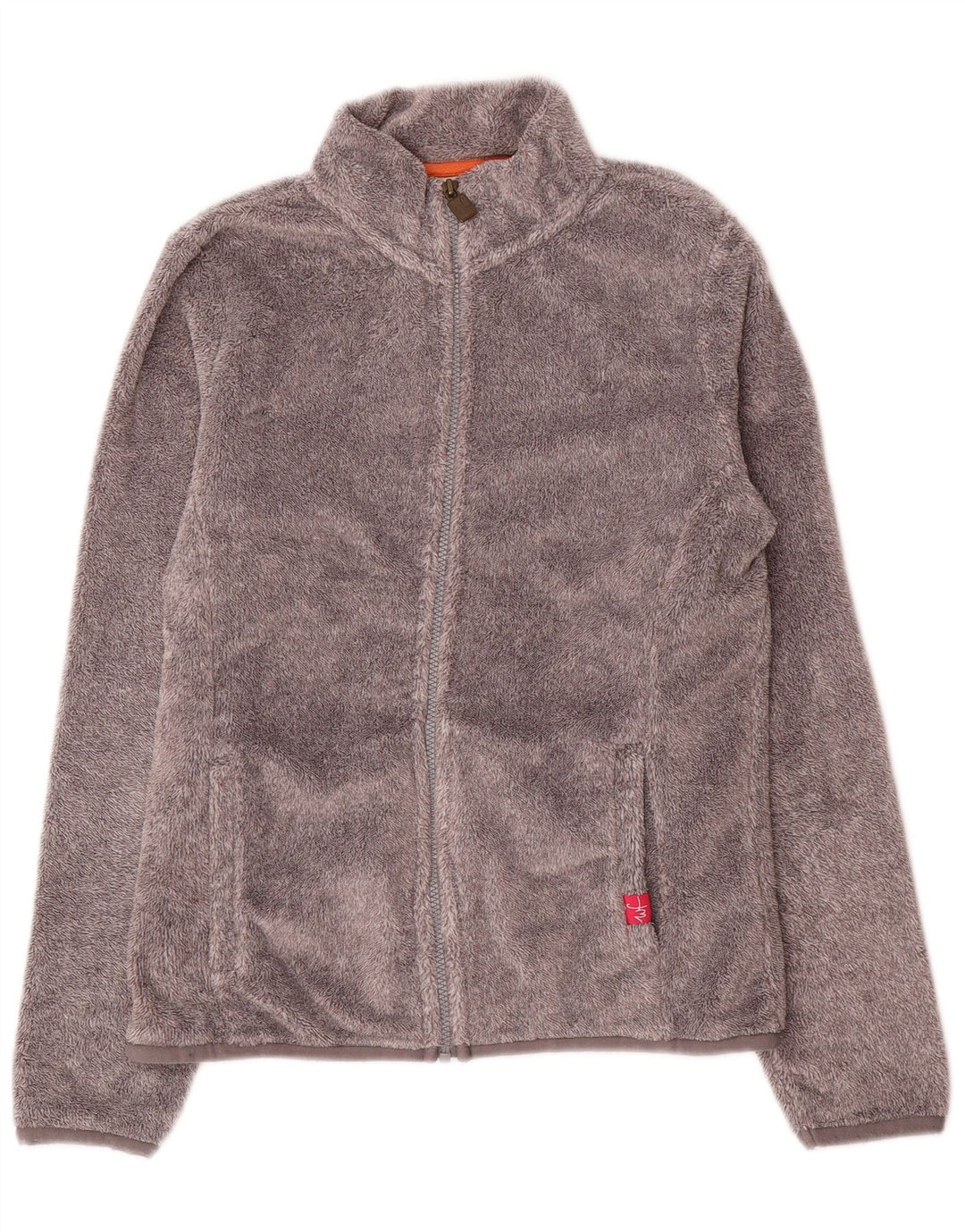 Weird Fish Dame Fleecejakke UK 10 Lille Grå Polyester