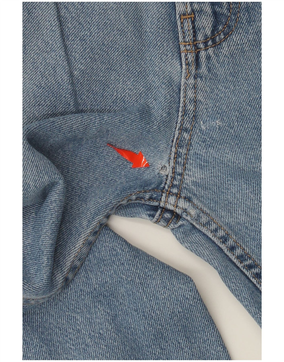 DICKIES Lige jeans til kvinder W28 L30 blå bomuld