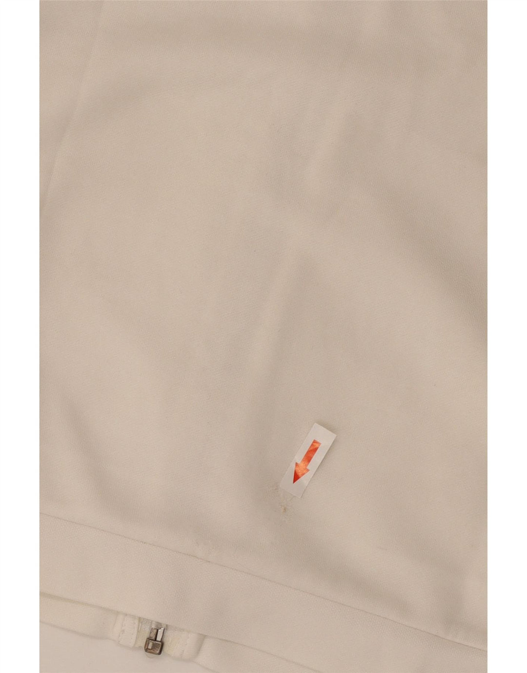 Puma Womens Crop Oversized træningsdragt topjakke UK 10 Small White Polyester