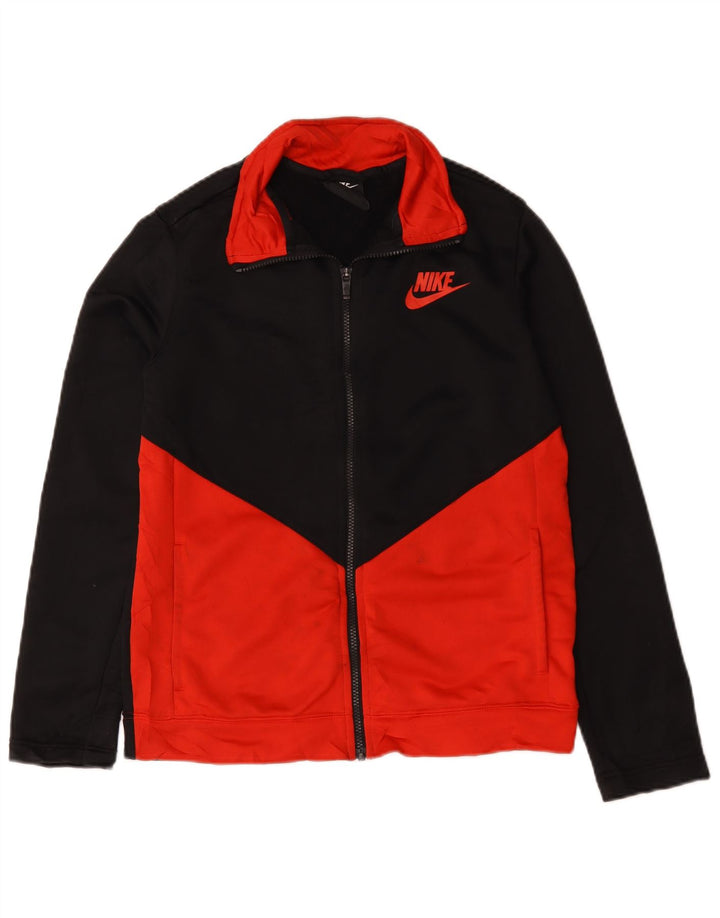 NIKE Standard træningsdragt topjakke 13-14 år XL Sort Colourblock