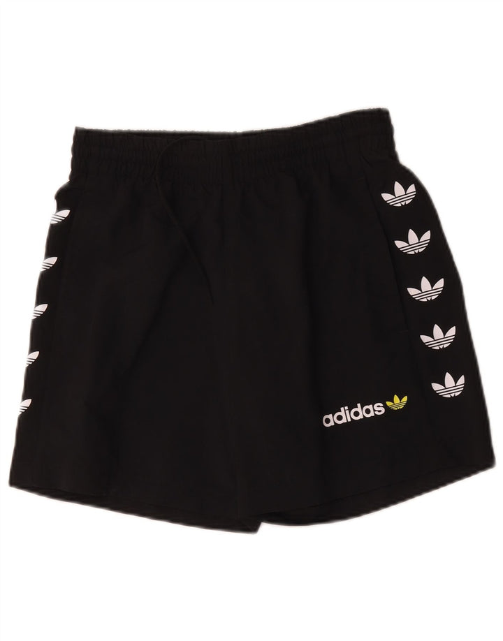 Adidas Graphic Sports Shorts til mænd Small Black Polyester Sports