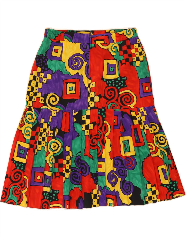 HERMANN LANGE Womens A-Line Skirt EU 38 Medium W28  Multicoloured Vintage Hermann Lange and Second-Hand Hermann Lange from Messina Hembry 