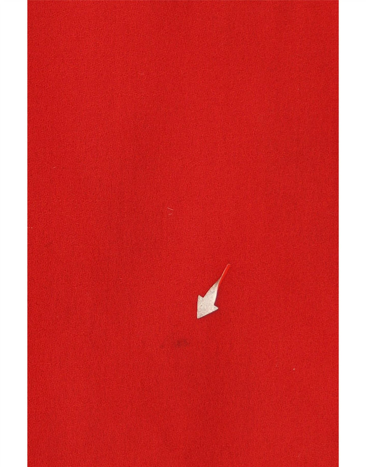 VINTAGE Womens Double Breasted Coat UK 10 Small Red Vintage Vintage and Second-Hand Vintage from Messina Hembry 