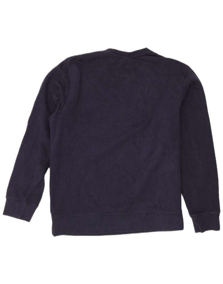 Reebok Sweatshirt til mænd, stor marineblå bomuld