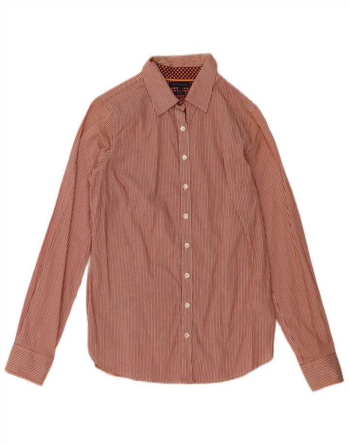 Tommy Hilfiger Dameskjorte US 6 Medium rødstribet bomuld