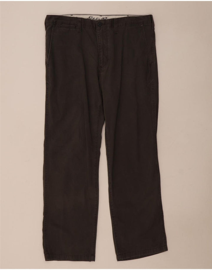 Eddie Bauer Herre Legend Lige Chinobukser W36 L32 Grå
