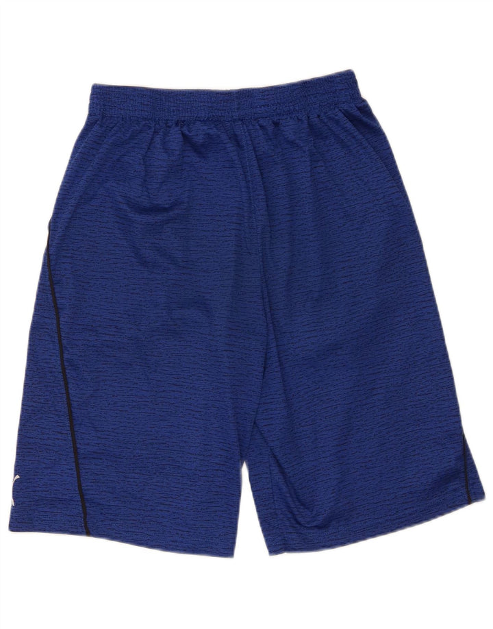 Puma Boys Sports Shorts 13-14 år XL Marineblå Flecked Polyester