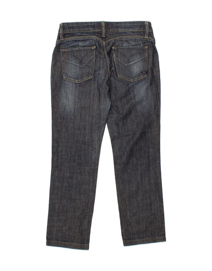 MASSIMO DUTTI Womens Straight Jeans W29 L27 Blue Cotton Vintage Massimo Dutti and Second-Hand Massimo Dutti from Messina Hembry 
