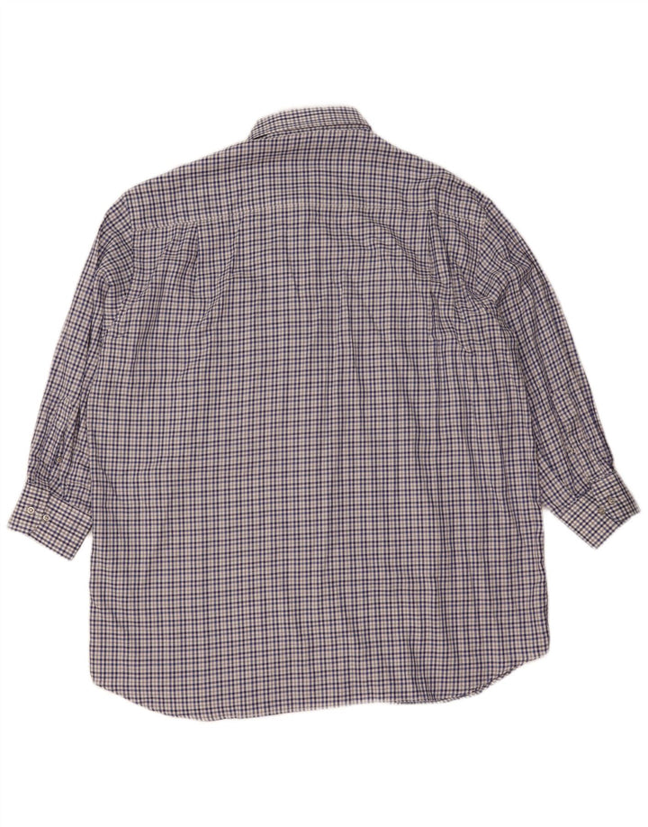 Paul & Shark Herre Yachting Shirt 2XL blå ternet bomuld