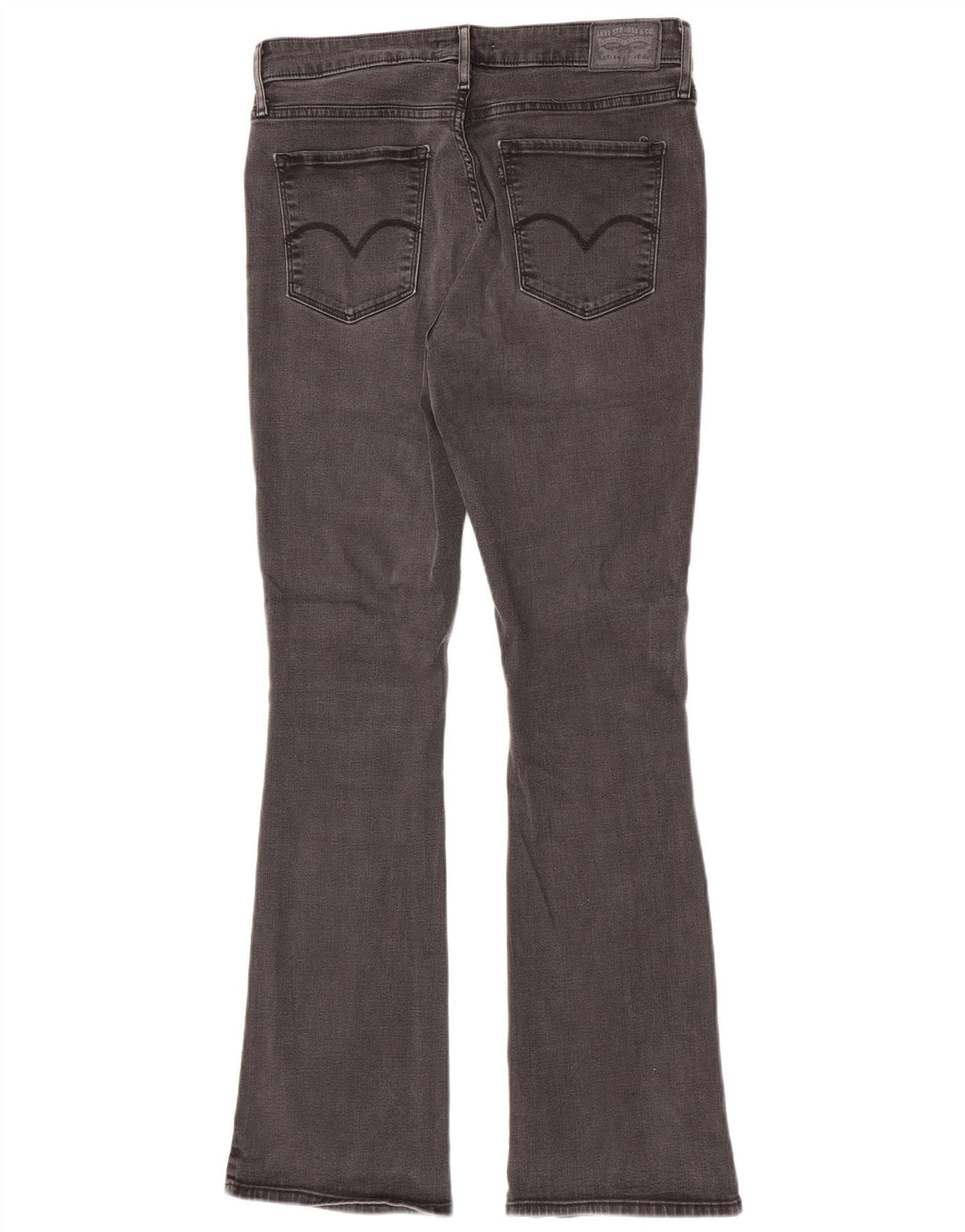 Levi's Womens 725 High Rise Bootcut Jeans W32 L32 Grå Bomuld