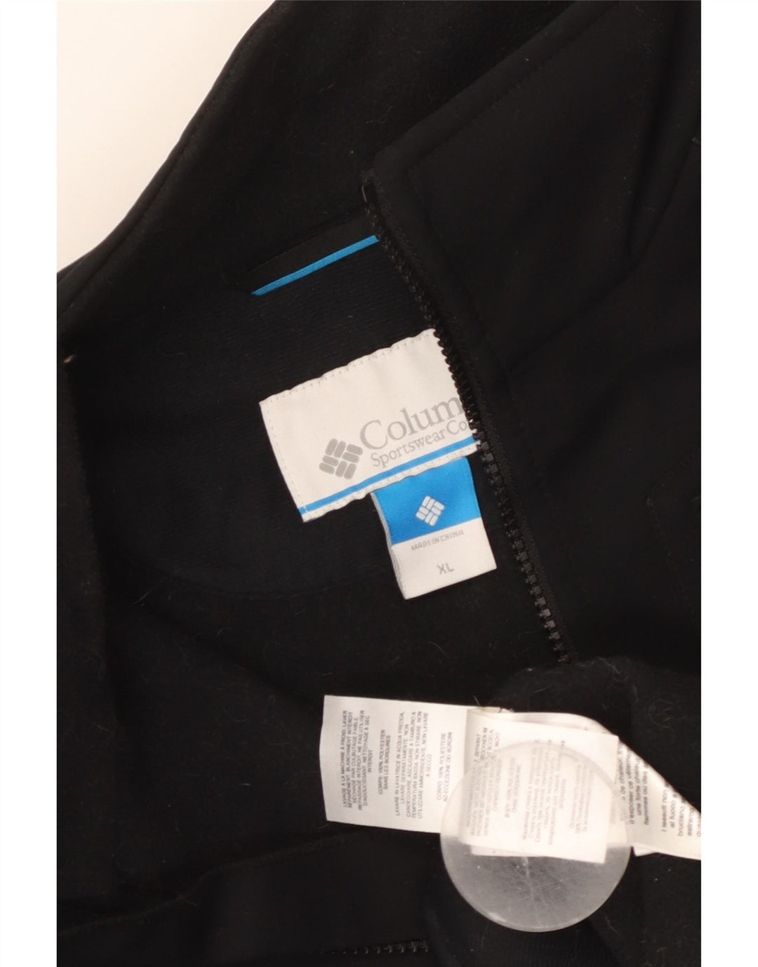 COLUMBIA Womens Omni-Shield Oversized Windbreaker Jacket UK 18 XL Sort