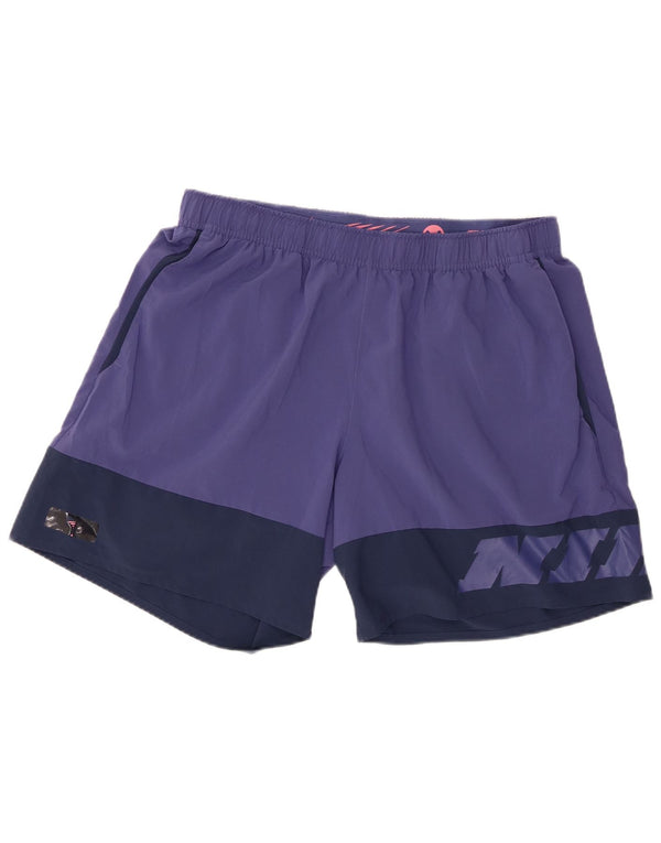 Adidas Herre Graphic Standard Fit Sportshorts XL Lilla Colourblock