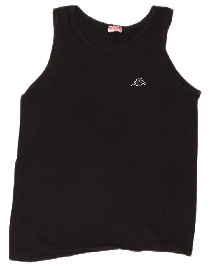 Kappa Herrevest Top Medium Sort