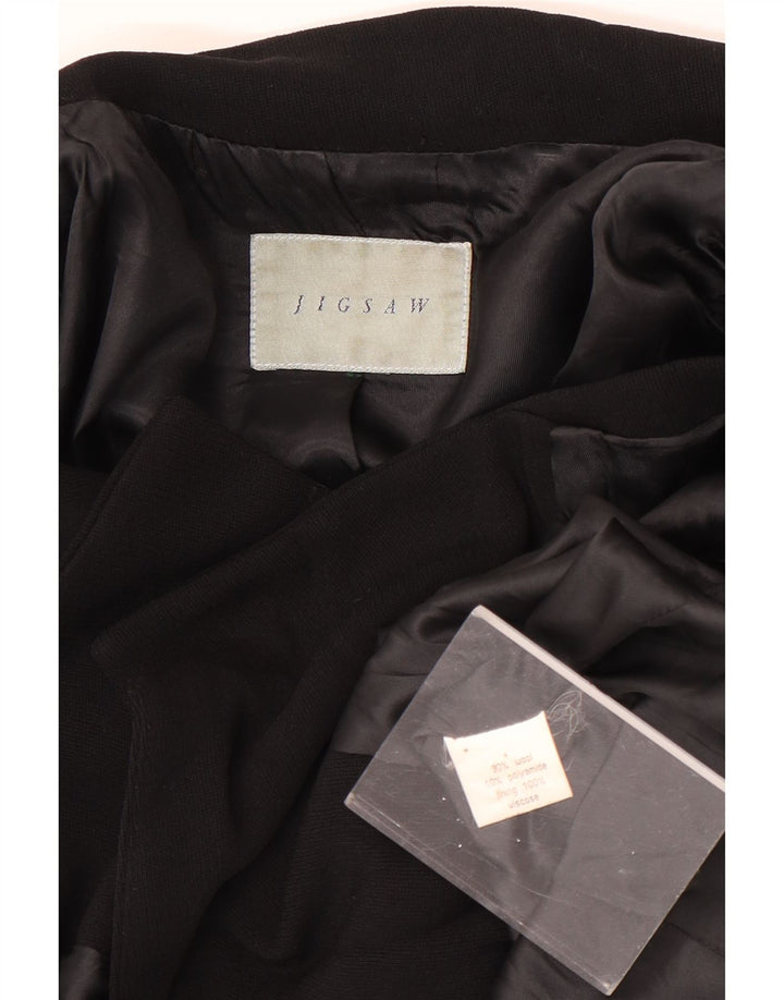Jigsaw Womens Pea Coat UK 14 Medium Sort Uld