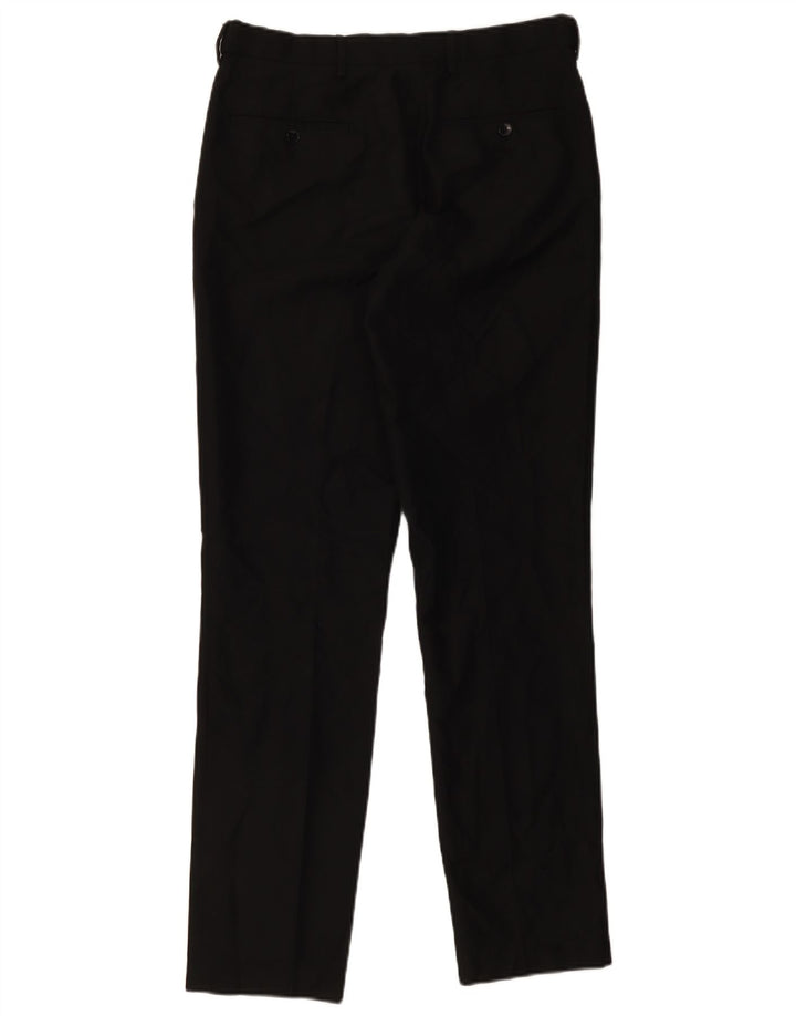 Marks & Spencer Herre Slim Chino Bukser W32 L33 Sort Polyester