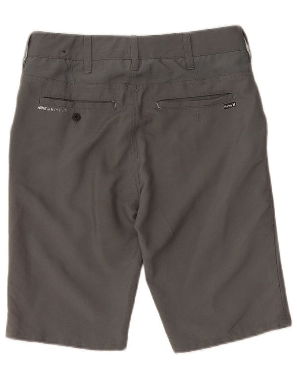 HURLEY Drenge Dri Fit Chino Shorts 11-12 år W26 Grå Polyester