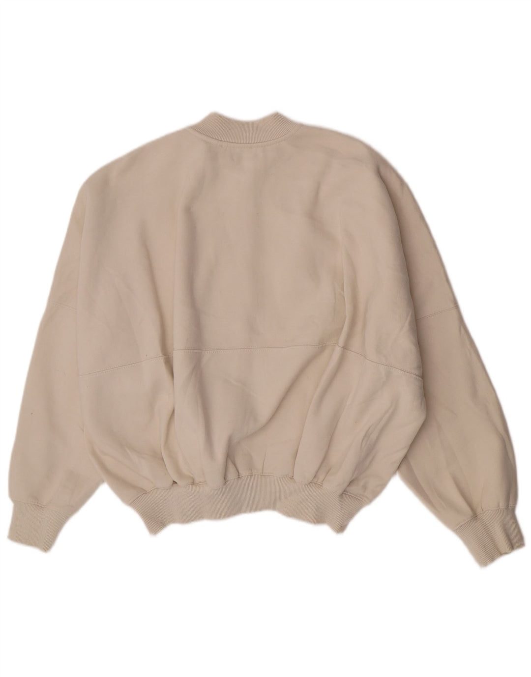 Zara Womens Oversized træningsdragt Topjakke UK 16 Large Beige
