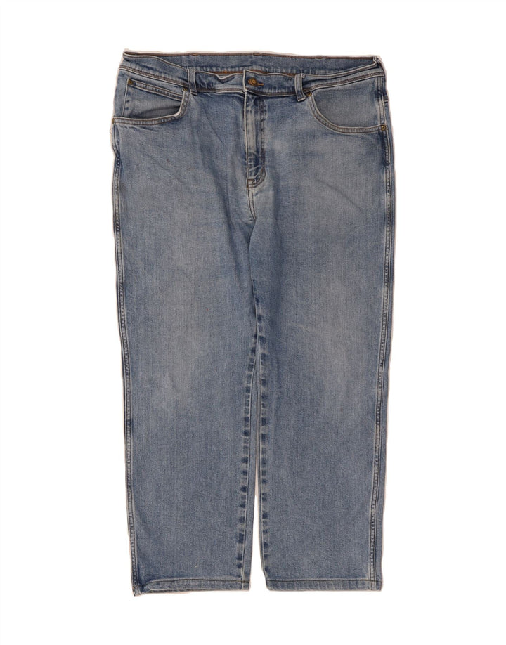 WRANGLER Mens Straight Jeans W40 L30 Blue Cotton Vintage Wrangler and Second-Hand Wrangler from Messina Hembry 