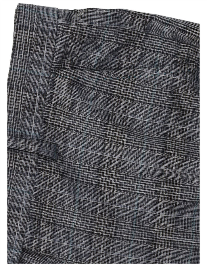 Ted Baker Herre Slim Suit Bukser W32 L31 Grå ternet polyester