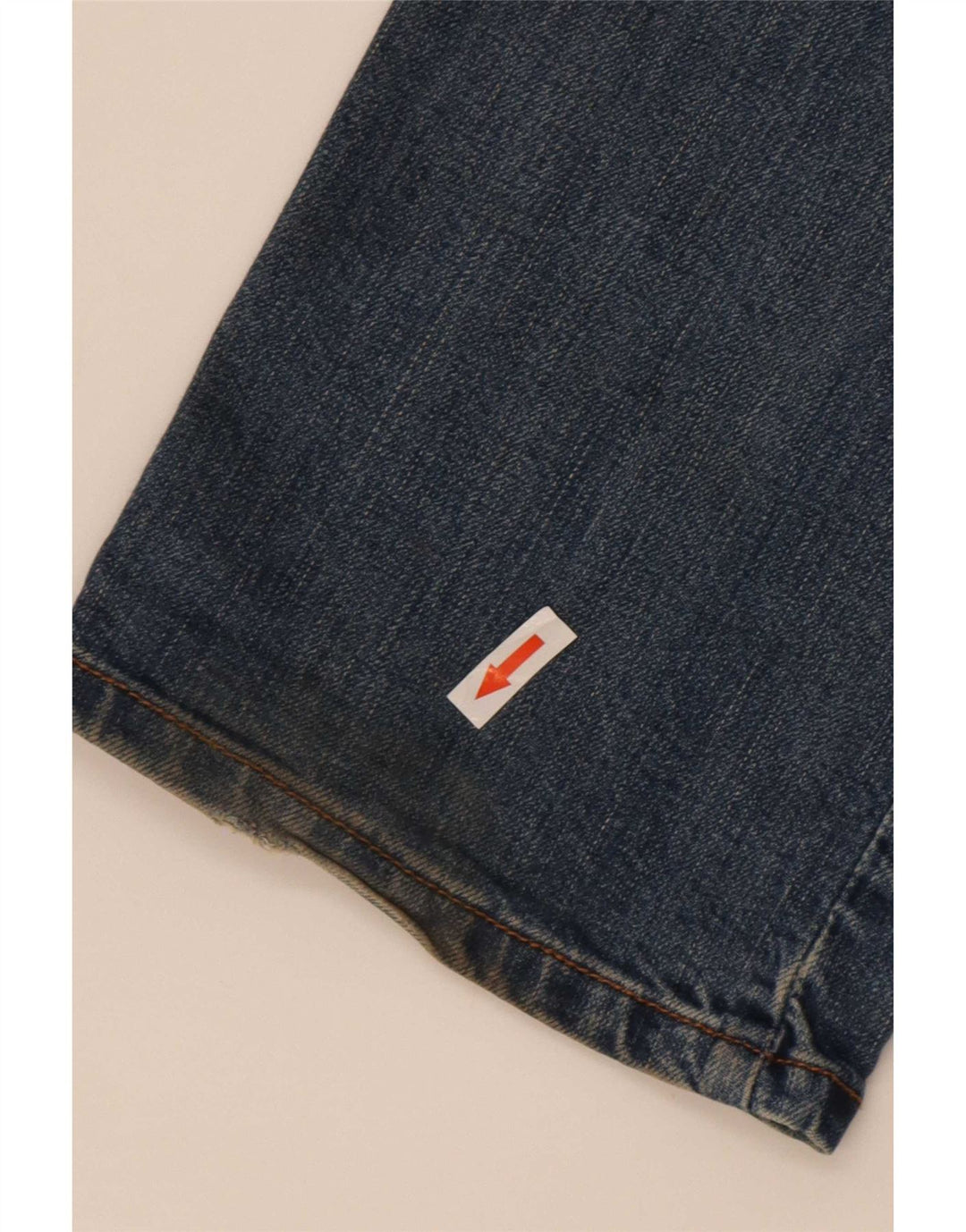 Levi's lige jeans til kvinder W28 L32 blå bomuld