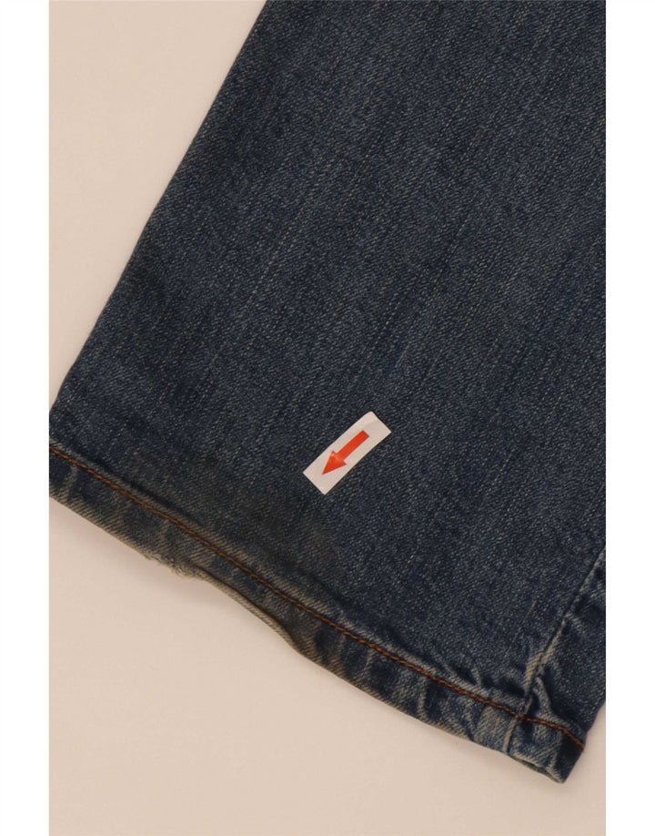 Levi's lige jeans til kvinder W28 L32 blå bomuld