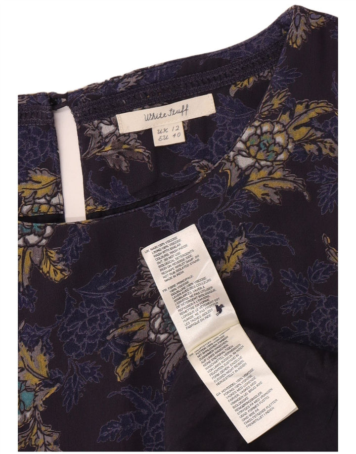 White Stuff Dame Maxi Dress UK 12 Medium Multicolored Floral Bohemian