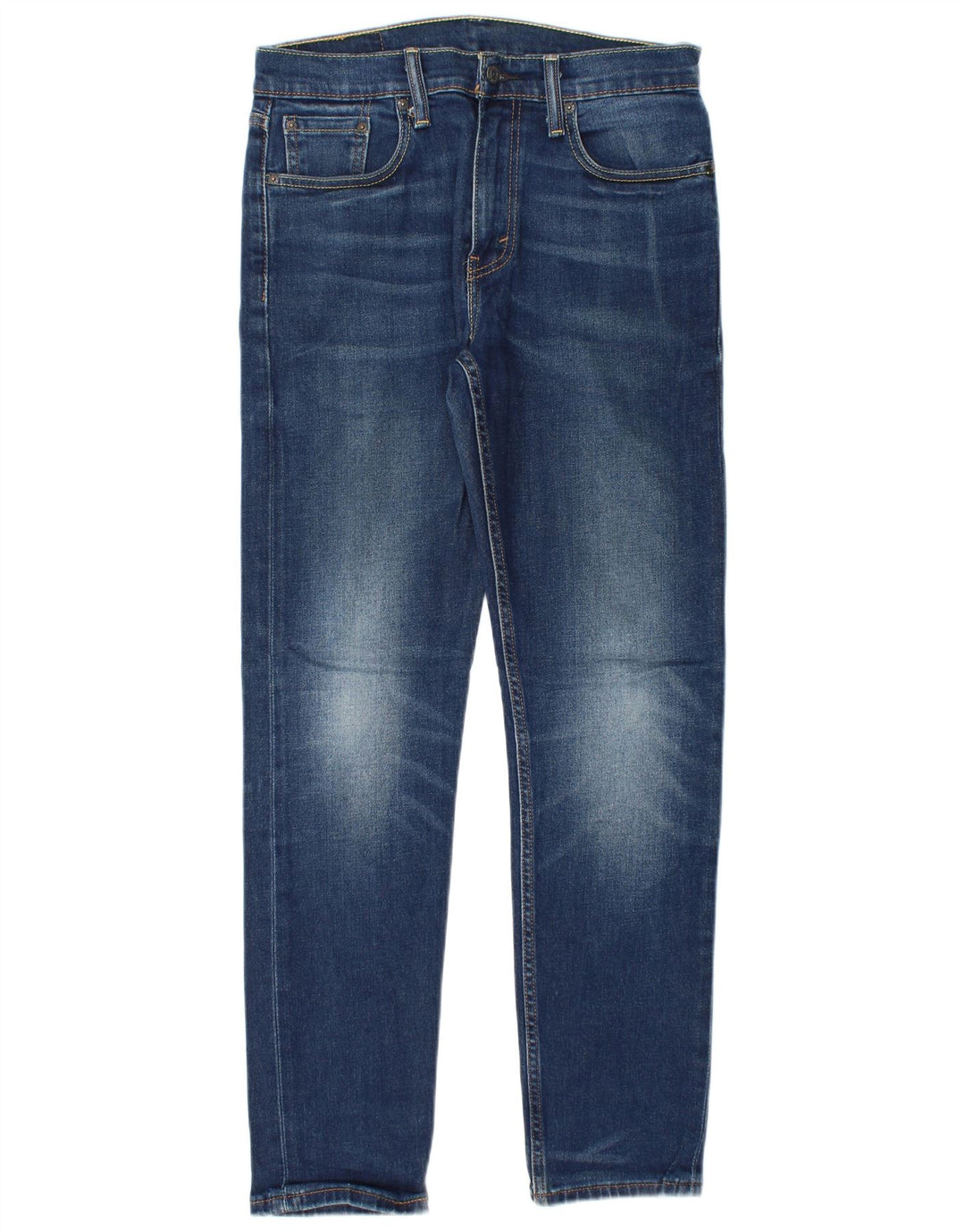 Levi's Herre 502 tilspidsede jeans W30 L30 blå bomuld