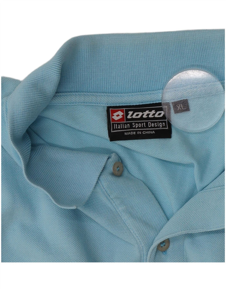 Lotto Herre Polo Shirt XL Blå