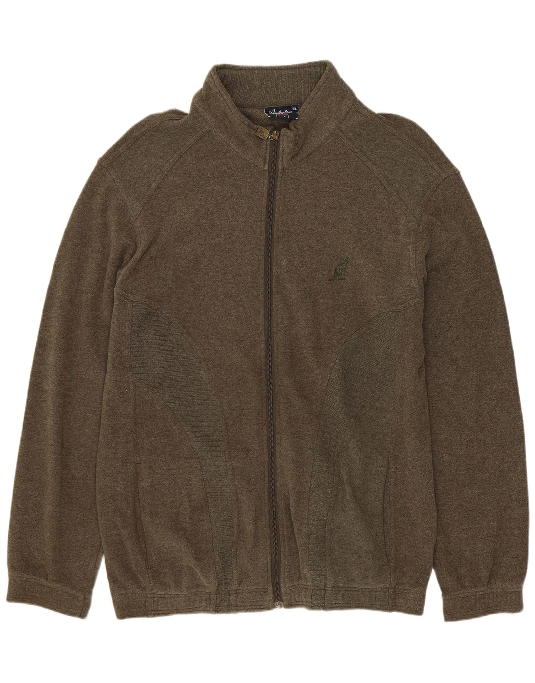 AUSTRALIAN L'ALPINA Træningsdragt til mænd Topjakke IT 52 Stor Khaki Bomuld