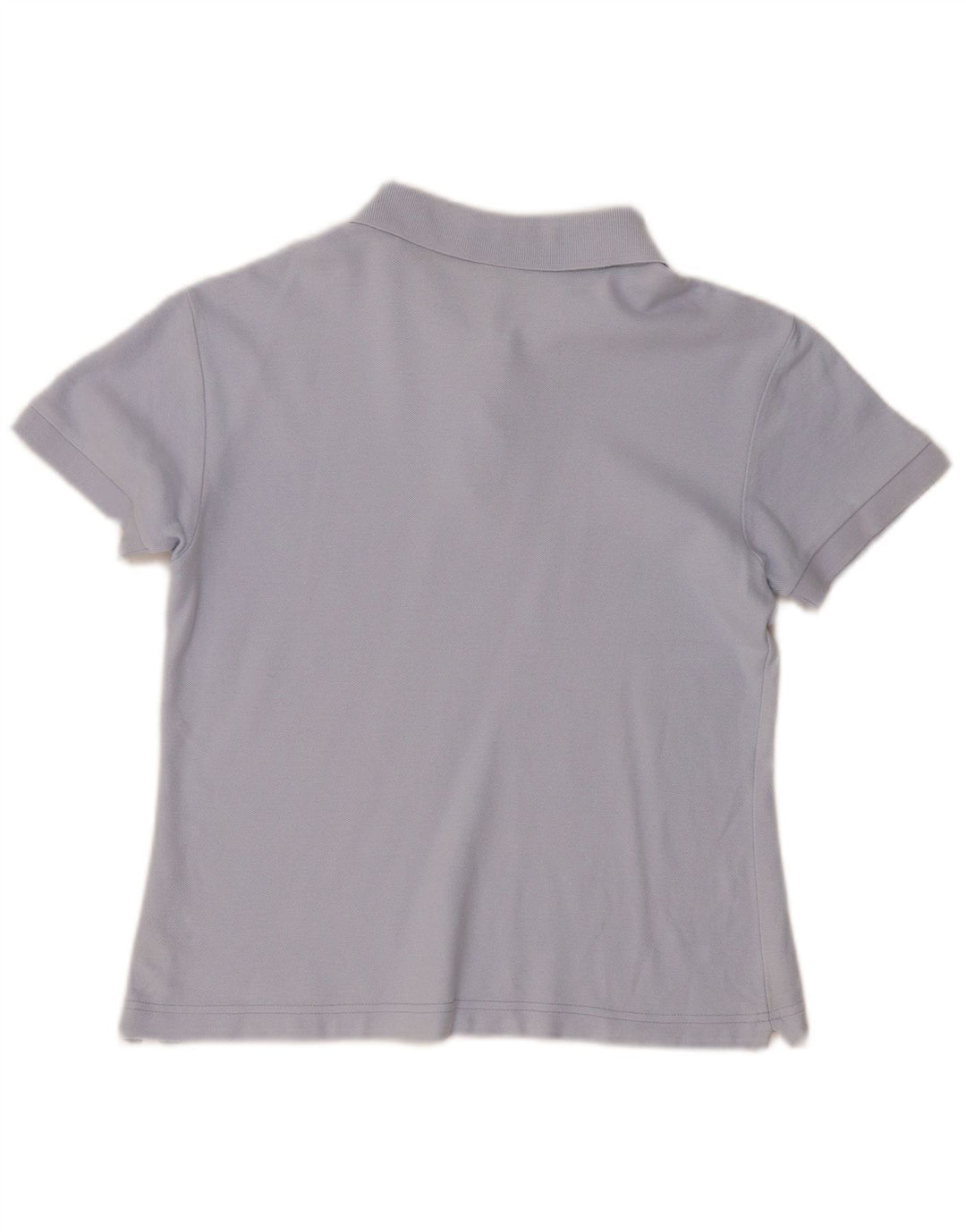 Fila Dame Polo Shirt UK 16 Stor Blå Bomuld