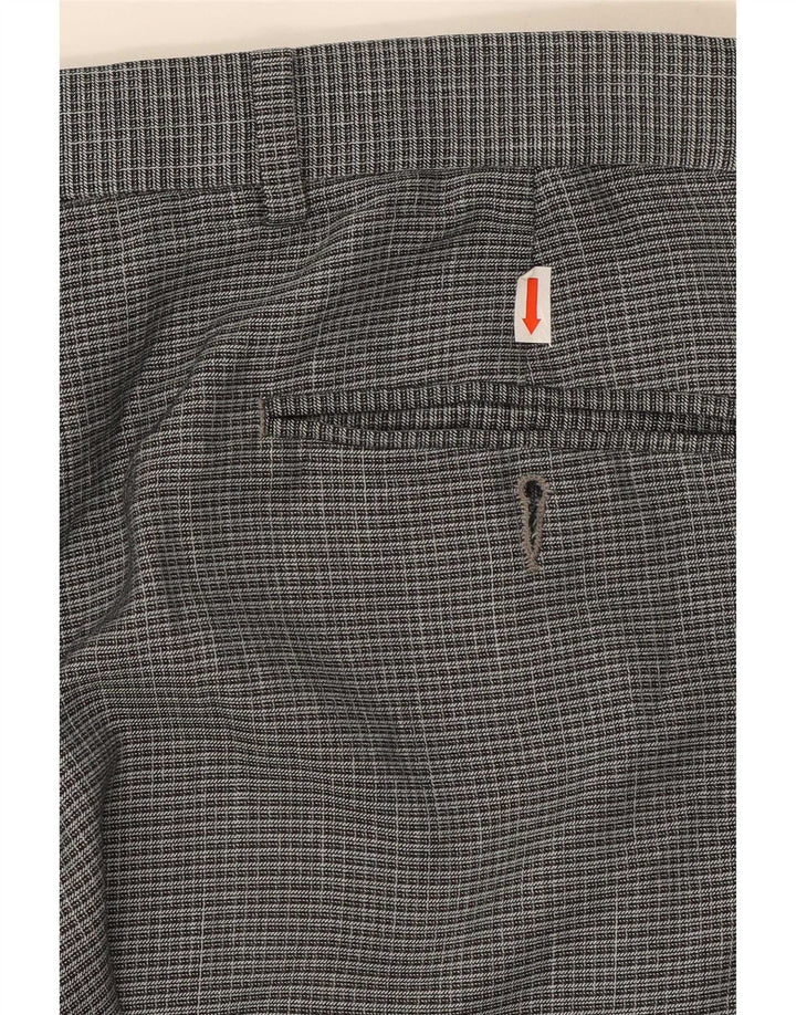Marks & Spencer Herre Regular Fit Suit Bukser W36 L31 Grå polyester