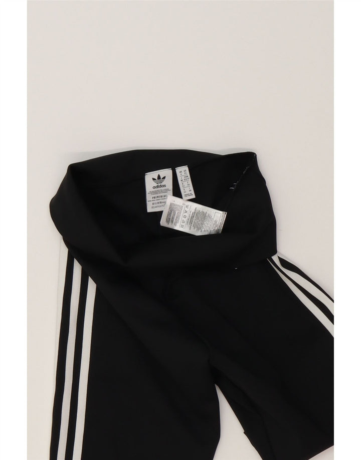 ADIDAS Womens Sport Shorts UK 6 XS Black Polyester Vintage Adidas and Second-Hand Adidas from Messina Hembry 