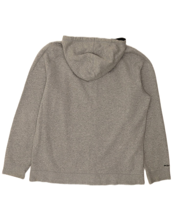 Under Armour Herre hættetrøje med lynlås Large Grå Flecked Sports