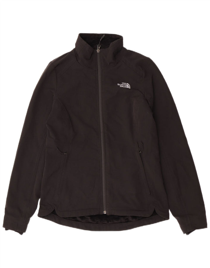 The North Face Dame Sherpa Windbreaker Jacket UK 10 Small Black Polyester