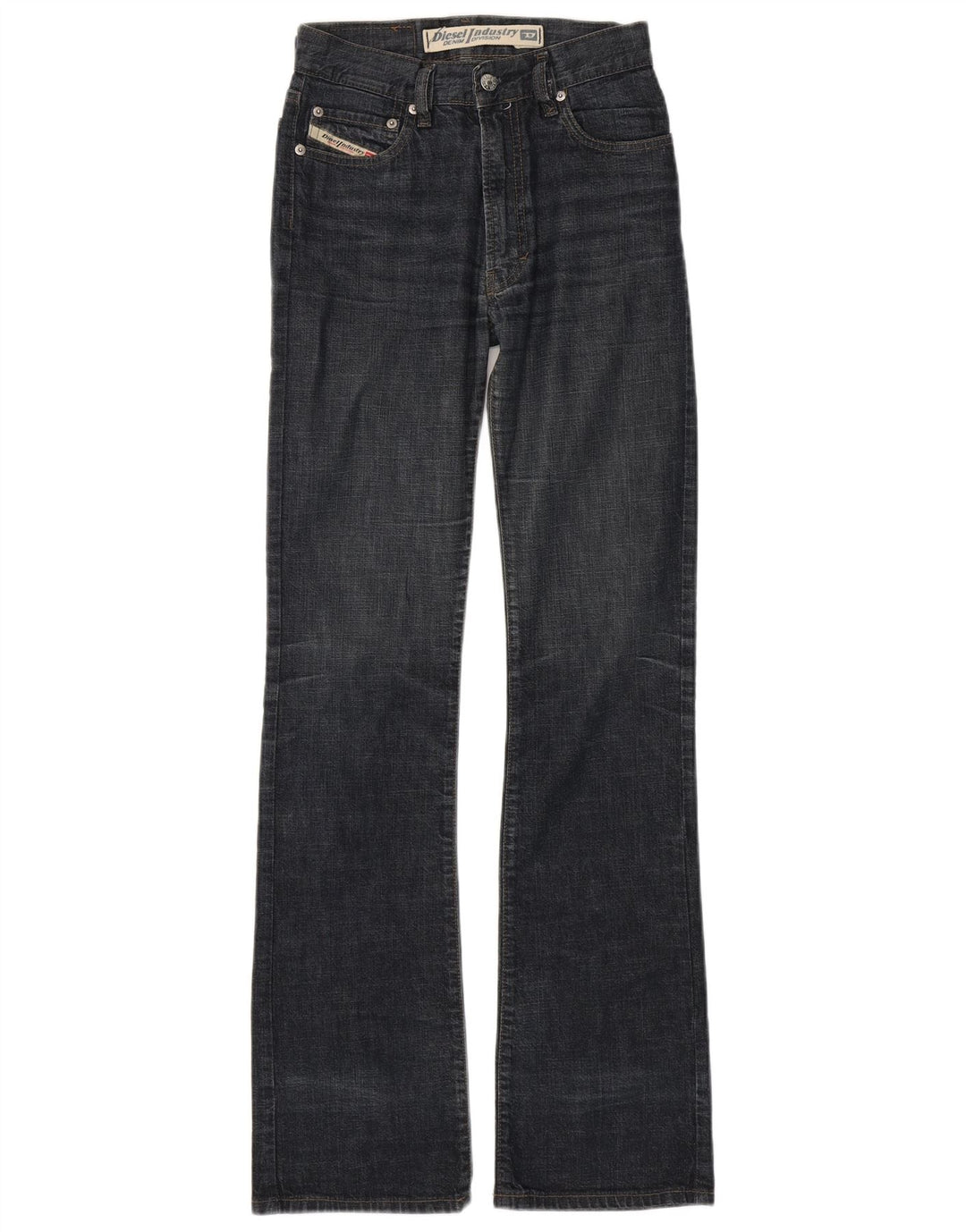 DIESEL Dame Bootcut Jeans W26 L33 Marineblå Bomuld