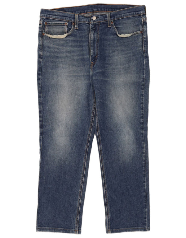 Levi's Womens 541 tilspidsede jeans W36 L27 blå bomuld
