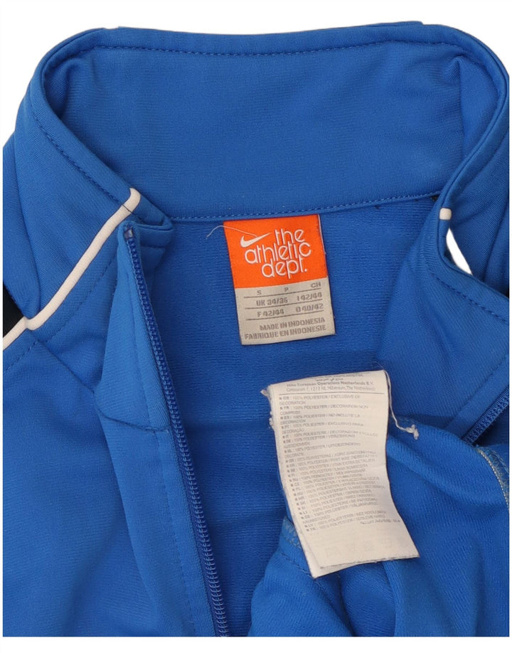 Nike træningsdragt til mænd, topjakke, lille blå farveblok polyester