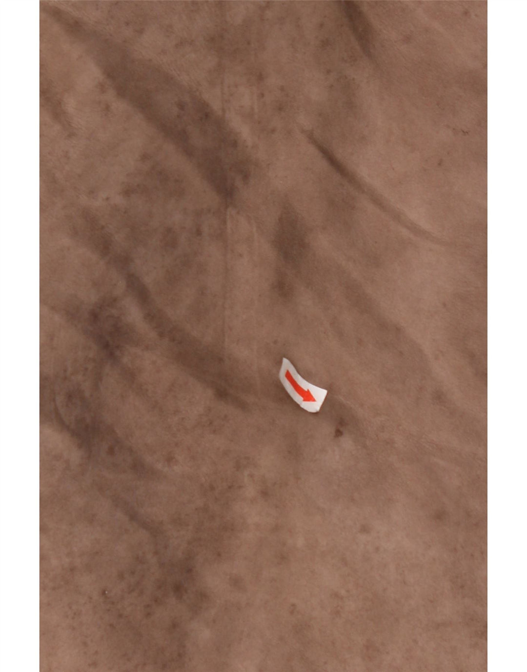 VINTAGE Dame Shearling Coat UK 14 Large Beige