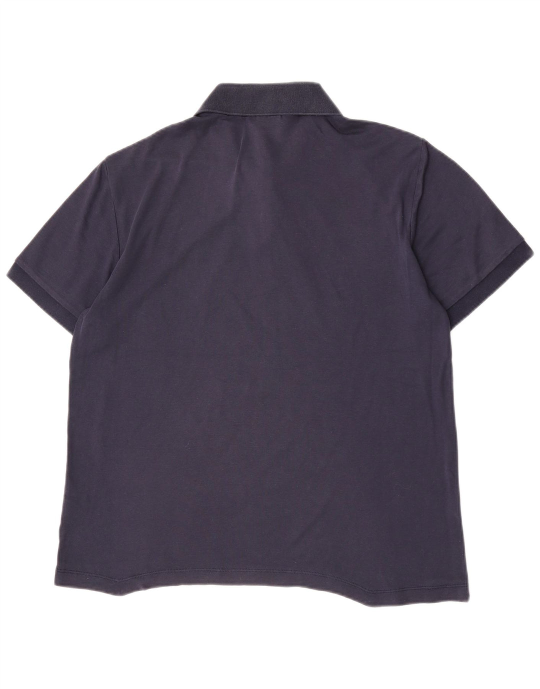 Lacoste Herre Regular Fit Polo Shirt Størrelse 5 Large Navy Blue Bomuld