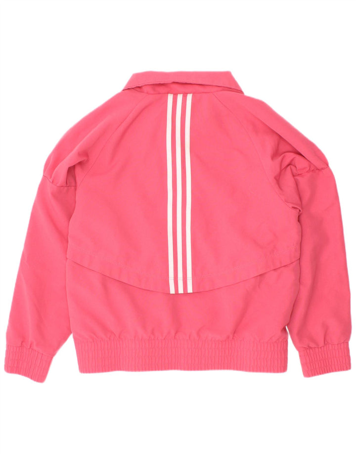 Adidas Pige Træningsdragt Topjakke 5-6 År Pink Polyester