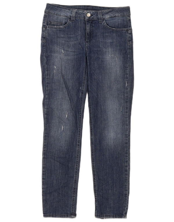 Liu Jo Dame Distressed Slim Jeans W28 L27 Blå