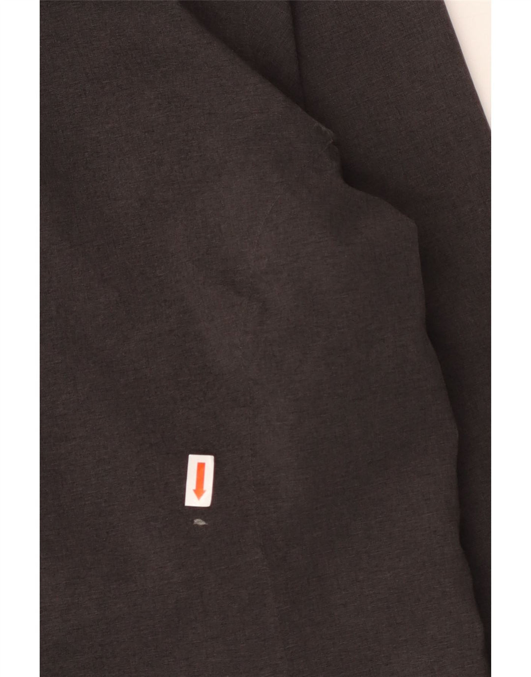 THE NORTH FACE Regnjakke med hætte til kvinder UK 14 Mellemgrå polyester