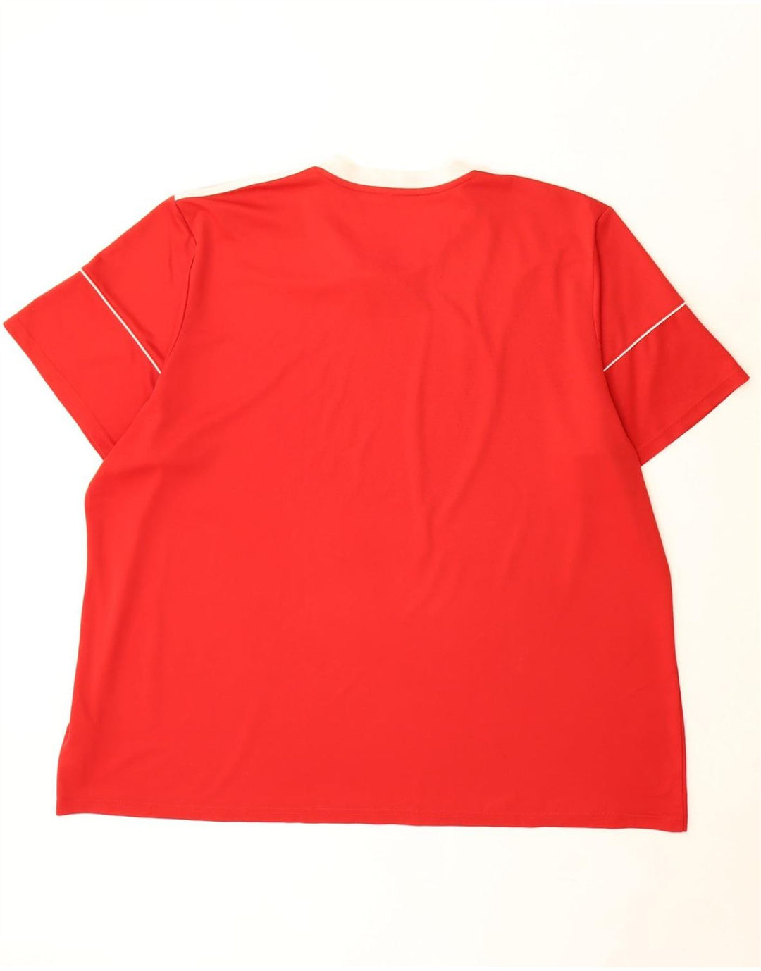 Adidas Herre Aeroready T-Shirt Top 3XL Rød Polyester