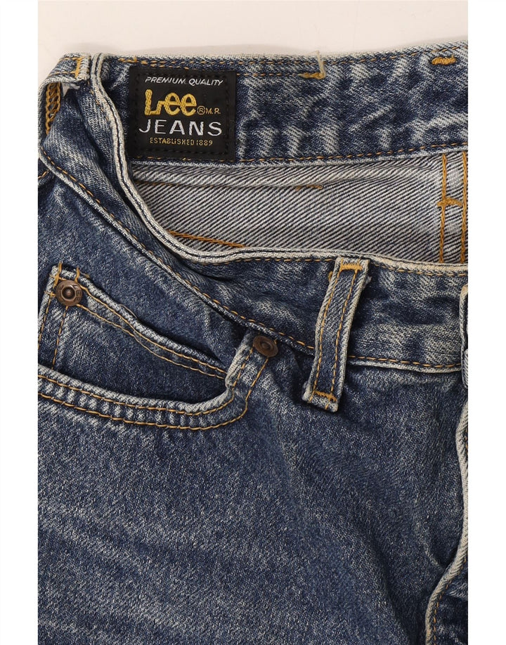 LEE Womens Straight Jeans W24 L28 Blue Vintage Lee and Second-Hand Lee from Messina Hembry 