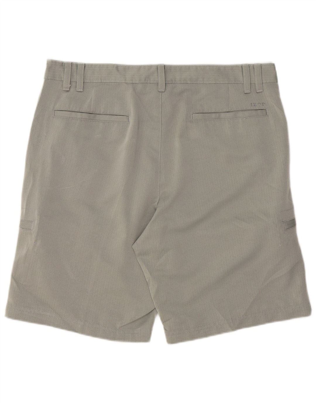 IZOD Golf Cargo Shorts til mænd W36 Large Grå sildebenspolyester