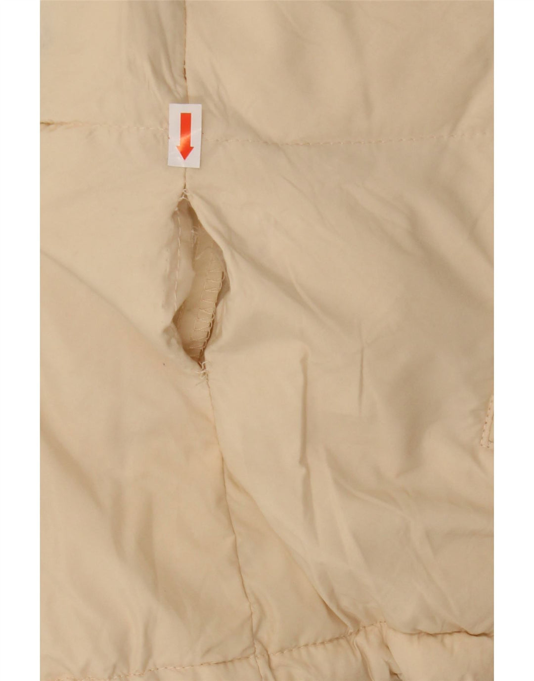 ZARA Polstret jakke til mænd UK 36 Small Beige Nylon